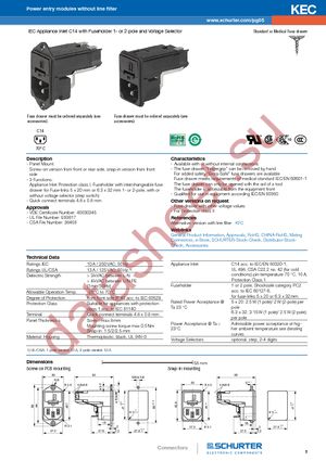 4303.0064 datasheet  